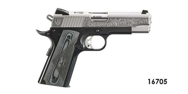 Pistole Ruger SR1911 Commander-Style Southport 4.25" .45 ACP - Schwarz/Grau - Limited Edition, Bild 1